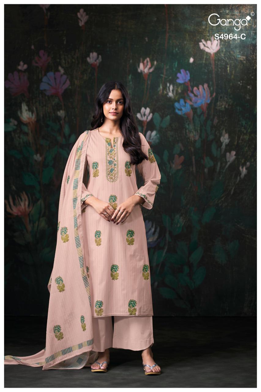 Ganga Deyza 4964 catalog salwar kameez wholesale in bangalore