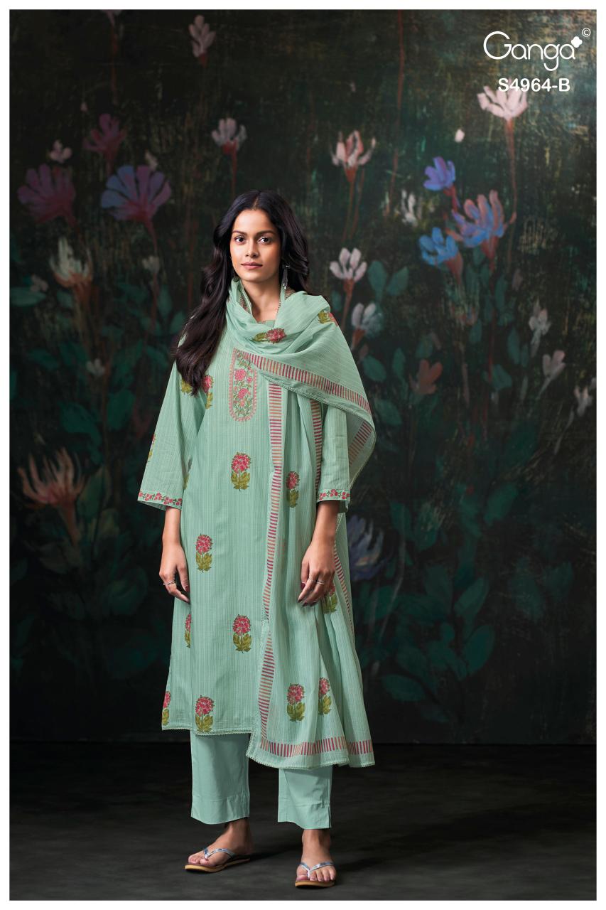 Ganga Deyza 4964 catalog salwar kameez wholesale in bangalore