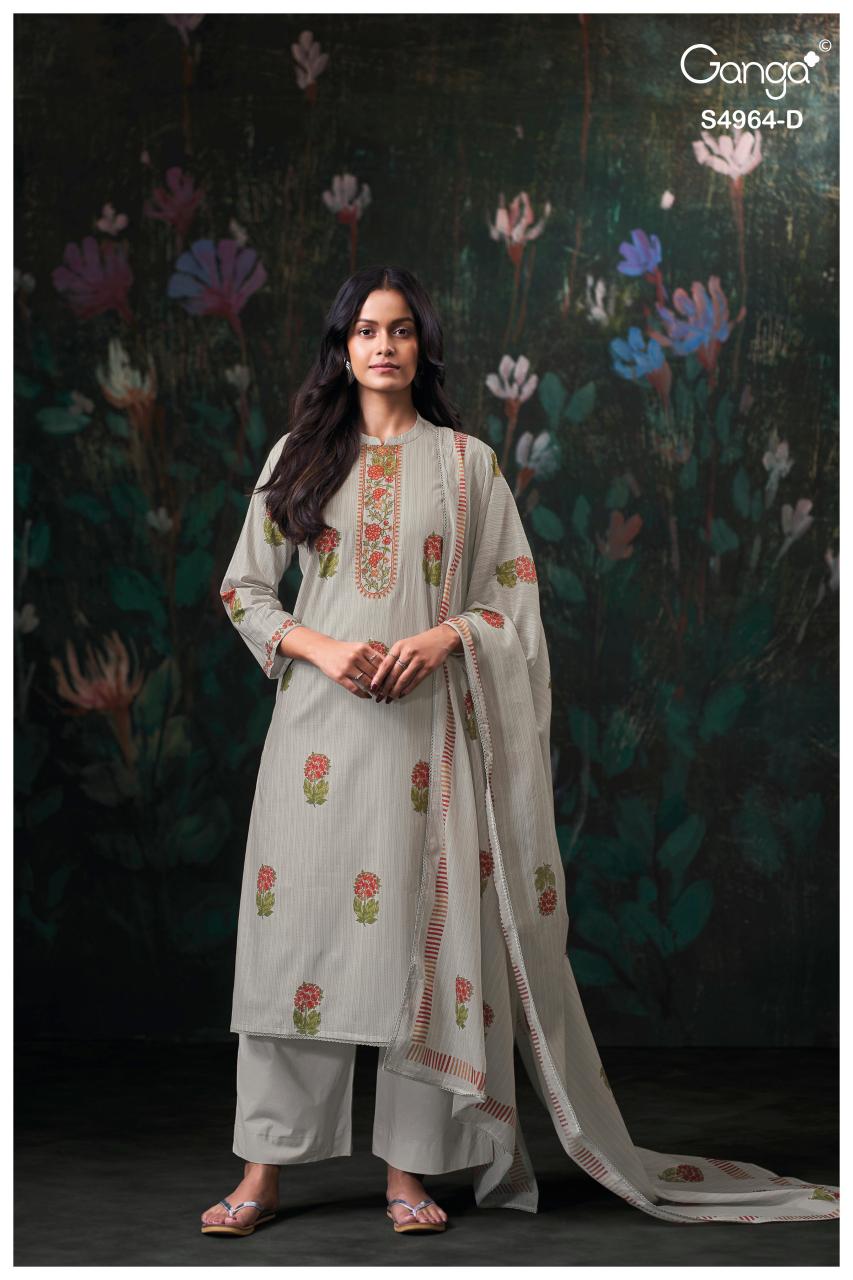 Ganga Deyza 4964 catalog salwar kameez wholesale in bangalore