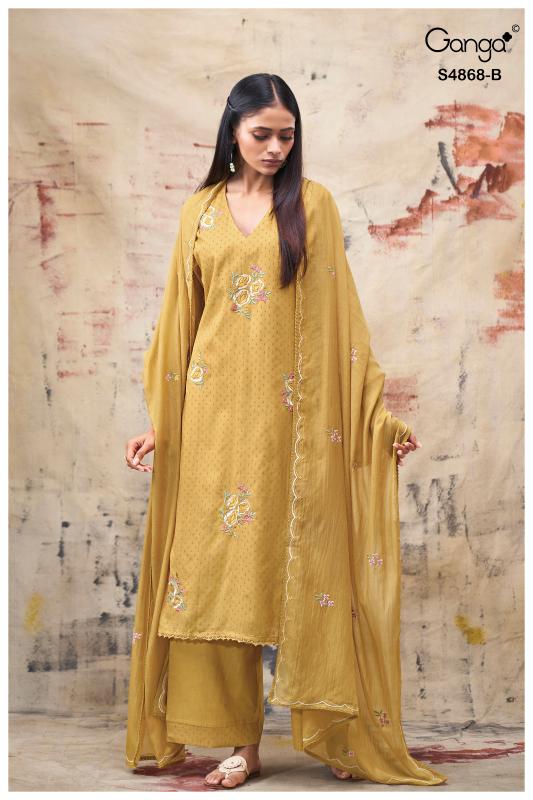 Ganga Divanshi 4868 catalog indian salwar kameez wholesale price