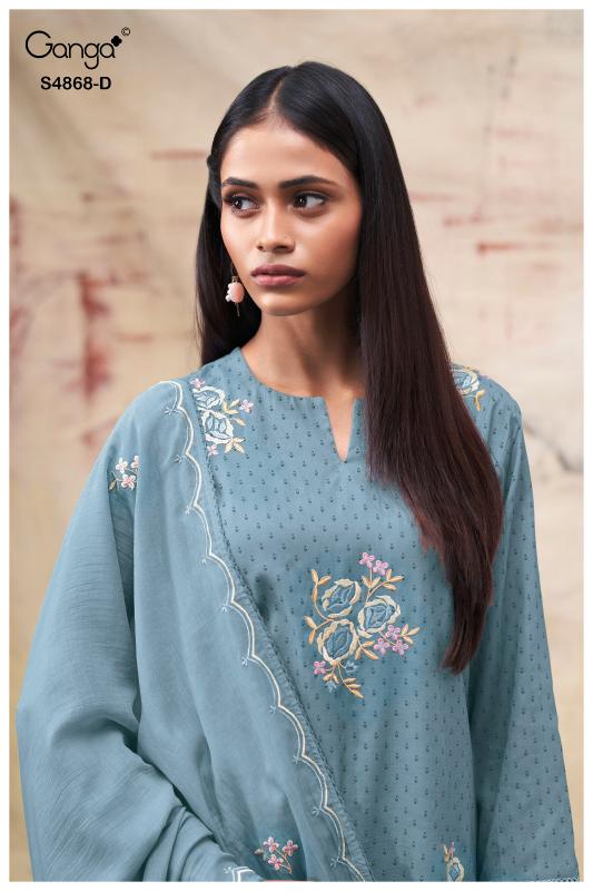 Ganga Divanshi 4868 catalog indian salwar kameez wholesale price