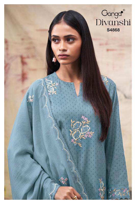 Ganga Divanshi 4868 catalog indian salwar kameez wholesale price