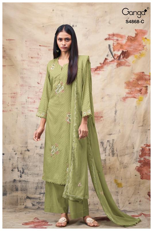 Ganga Divanshi 4868 catalog indian salwar kameez wholesale price