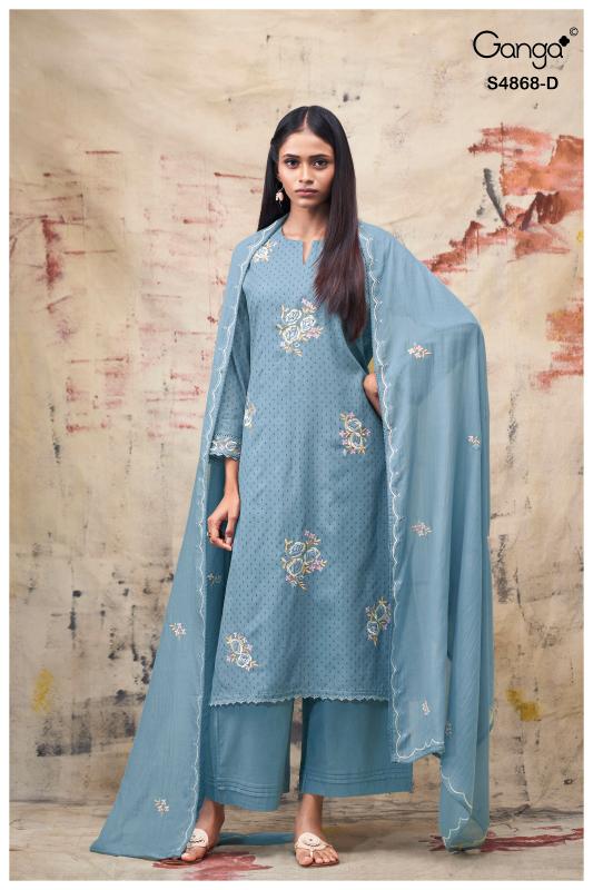 Ganga Divanshi 4868 catalog indian salwar kameez wholesale price