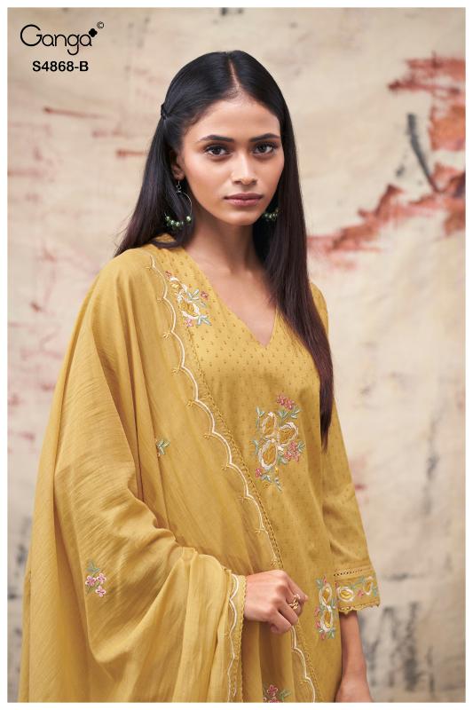 Ganga Divanshi 4868 catalog indian salwar kameez wholesale price