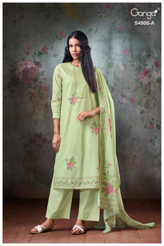 Ganga Drusilla 4906 catalog wholesale salwar kameez in hyderabad