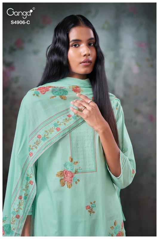 Ganga Drusilla 4906 catalog wholesale salwar kameez in hyderabad
