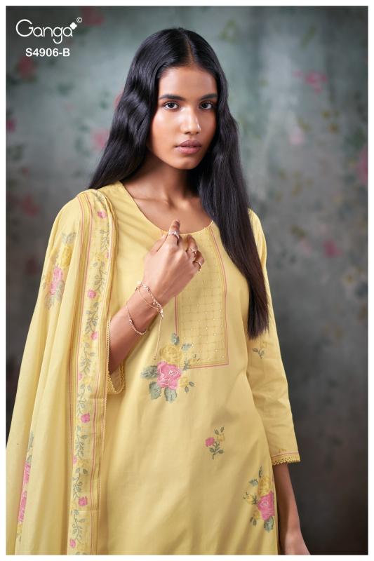 Ganga Drusilla 4906 catalog wholesale salwar kameez in hyderabad