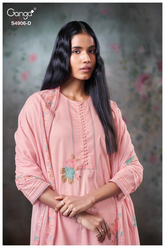 Ganga Drusilla 4906 catalog wholesale salwar kameez in hyderabad