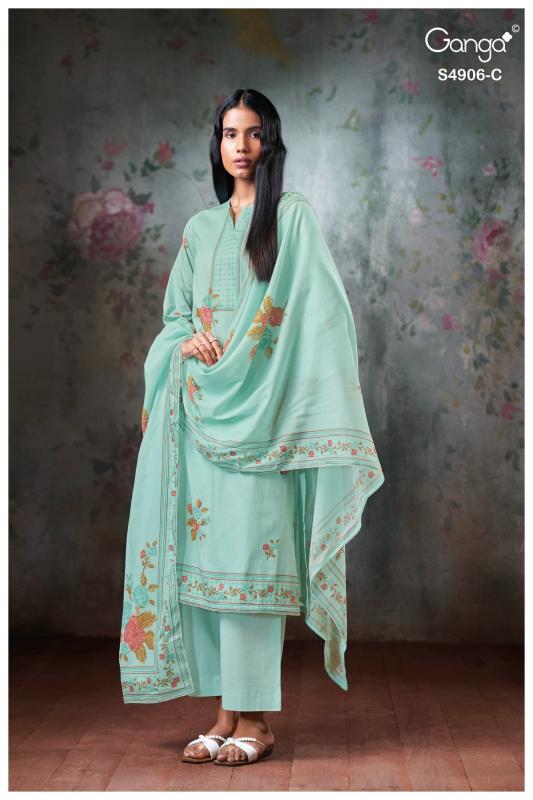 Ganga Drusilla 4906 catalog wholesale salwar kameez in hyderabad