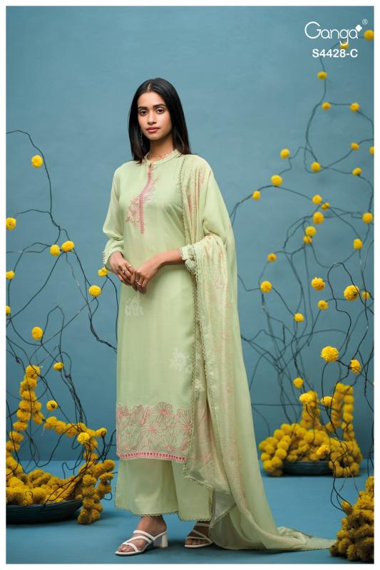 Ganga Dyavika 4428 catalog wholesale salwar kameez surat