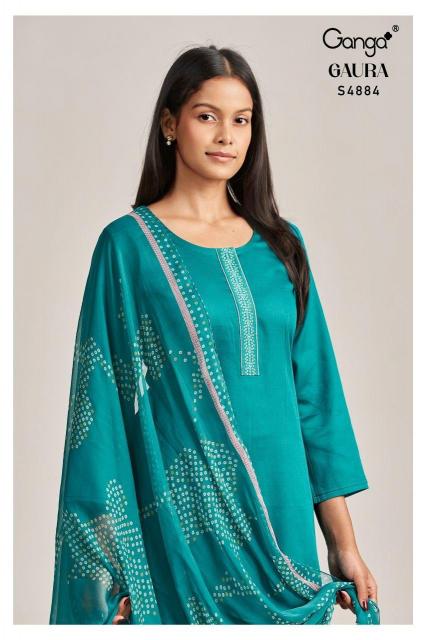 GANGA GAURA 4884 Salwar kameez manufacturer in Surat