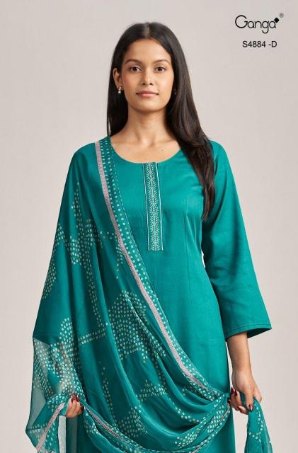 GANGA GAURA 4884 Salwar kameez manufacturer in Surat