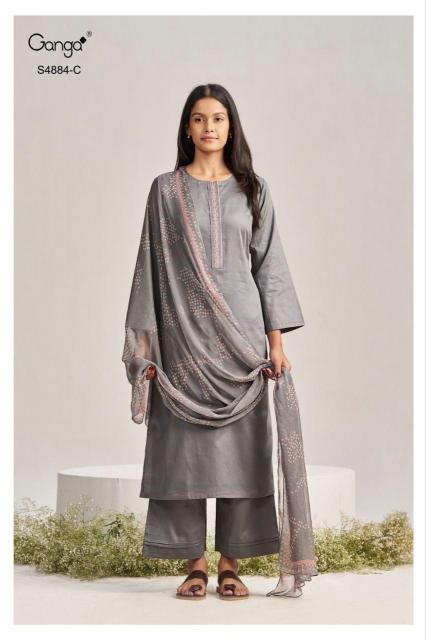 GANGA GAURA 4884 Salwar kameez manufacturer in Surat