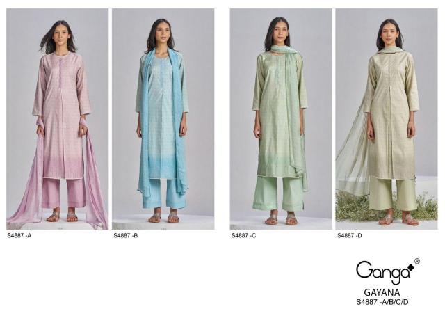 GANGA GAYANA 4887 Wholesale salwar suits in Hyderabad