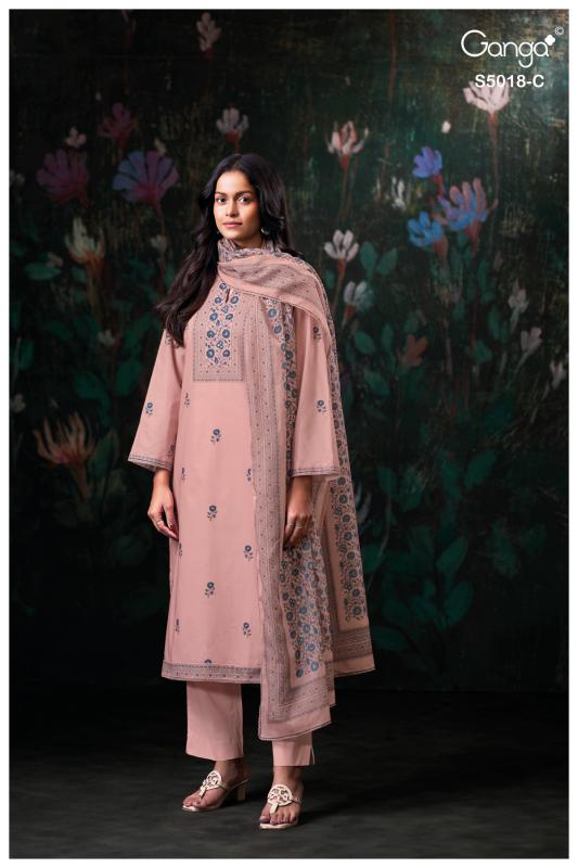 Ganga Grishya 5018 catalog wholesale salwar kameez india surat