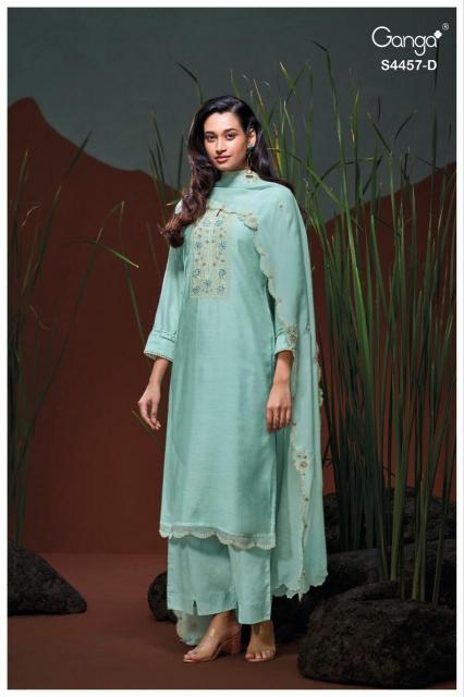 GANGA GRIVIKA 4457 Unstitched salwar kameez wholesale in Hyderabad
