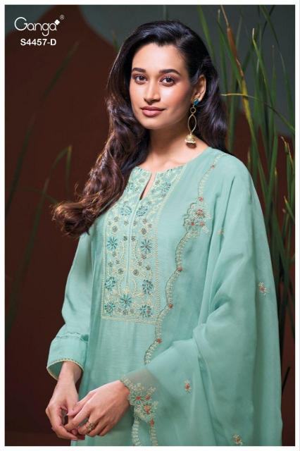GANGA GRIVIKA 4457 Unstitched salwar kameez wholesale in Hyderabad