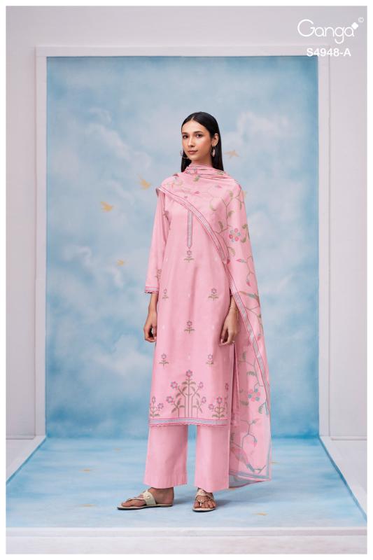 Ganga Grixa 4948 catalog wholesale salwar kameez market in surat