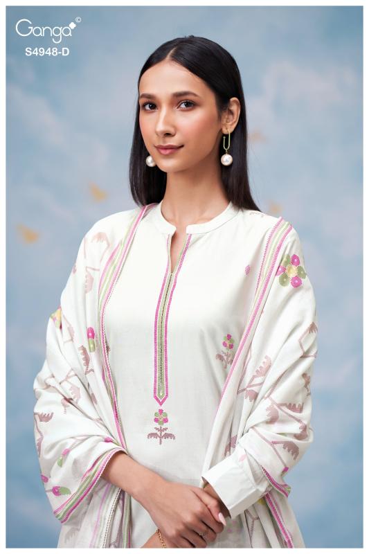Ganga Grixa 4948 catalog wholesale salwar kameez market in surat