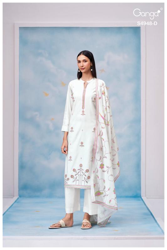 Ganga Grixa 4948 catalog wholesale salwar kameez market in surat