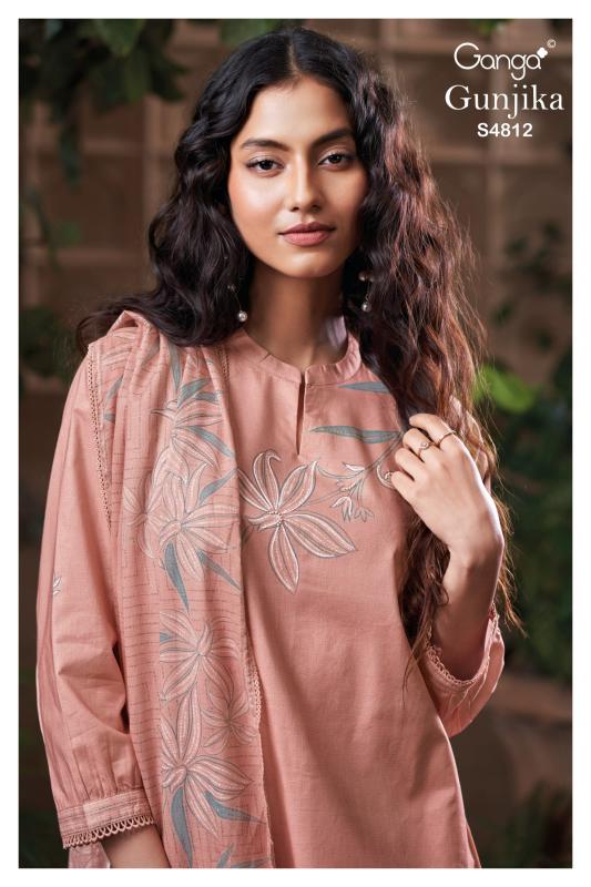 Ganga Gunjika 4812 catalog wholesale salwar kameez in hyderabad