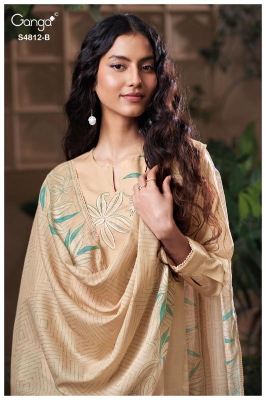 Ganga Gunjika 4812 catalog wholesale salwar kameez in hyderabad