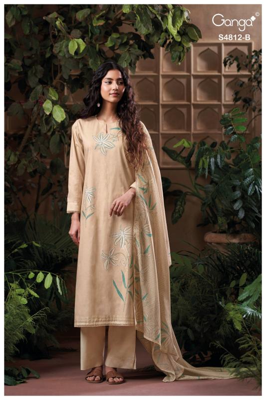Ganga Gunjika 4812 catalog wholesale salwar kameez in hyderabad