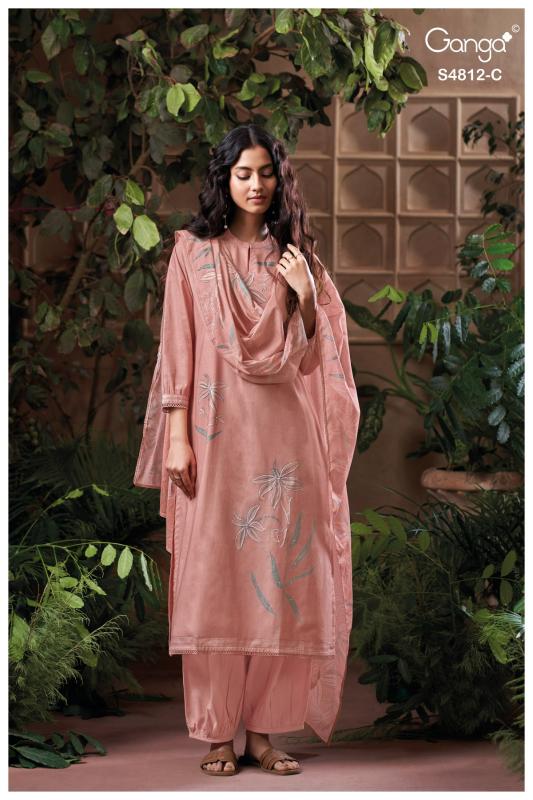 Ganga Gunjika 4812 catalog wholesale salwar kameez in hyderabad