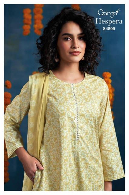 Ganga Hespera 4809 catalog indian salwar kameez wholesale