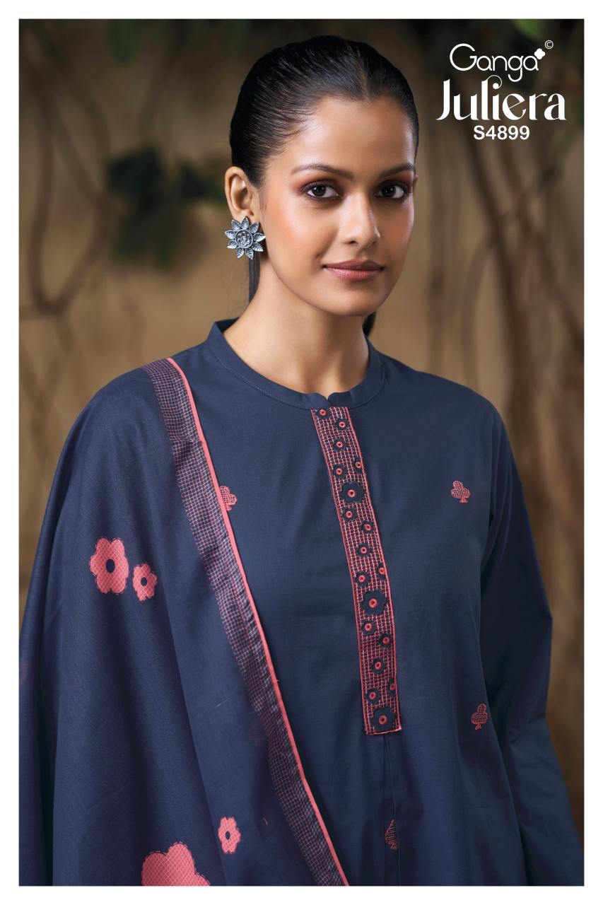 Ganga Juliera 4899 catalog wholesale salwar kameez