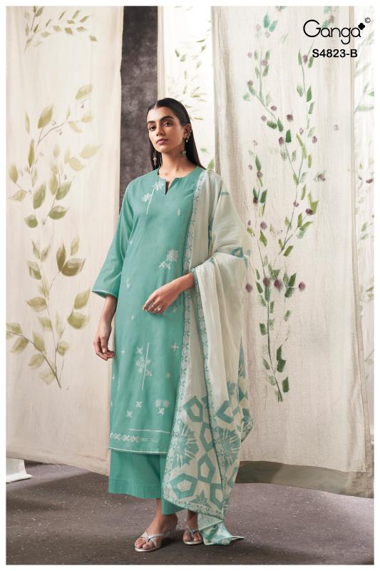 Ganga Kazellea 4823 catalog buy salwar kameez wholesale  