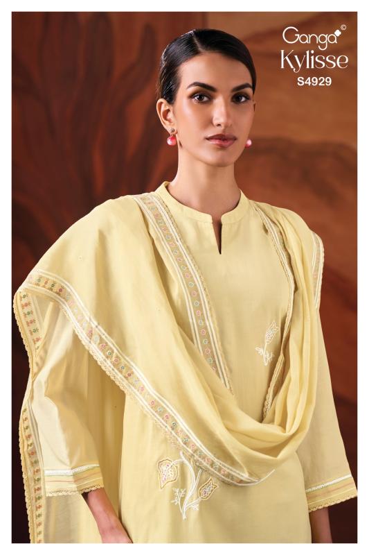 Ganga Kylisse 4929 catalog wholesale suppliers of salwar kameez in surat gujarat