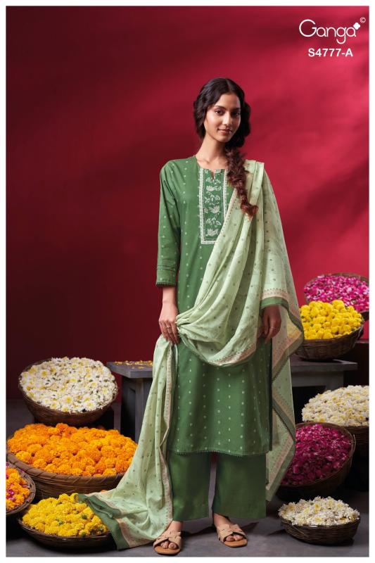 Ganga Lorael 4777 catalog wholesale market for salwar kameez in delhi