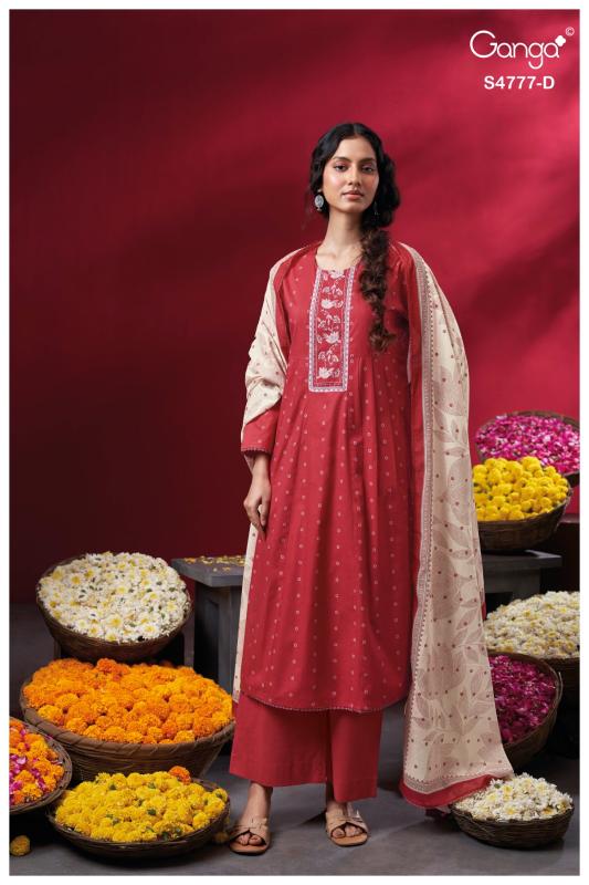 Ganga Lorael 4777 catalog wholesale market for salwar kameez in delhi