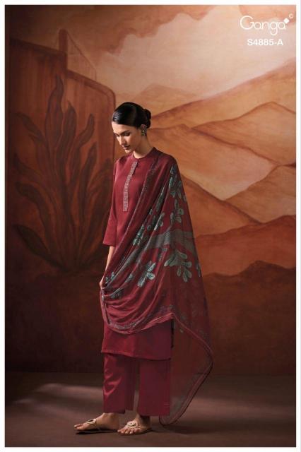 Ganga Lvessa 4885 catalog wholesale salwar kameez