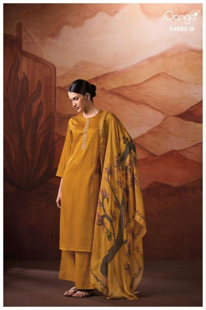 Ganga Lvessa 4885 catalog wholesale salwar kameez