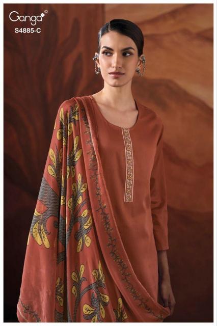 Ganga Lvessa 4885 catalog wholesale salwar kameez