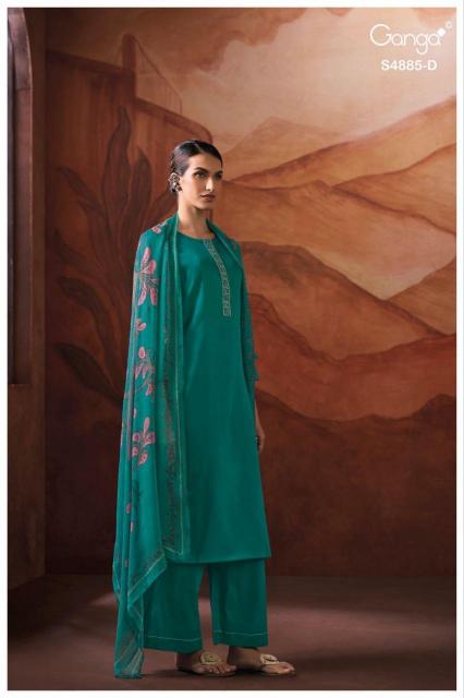 Ganga Lvessa 4885 catalog wholesale salwar kameez