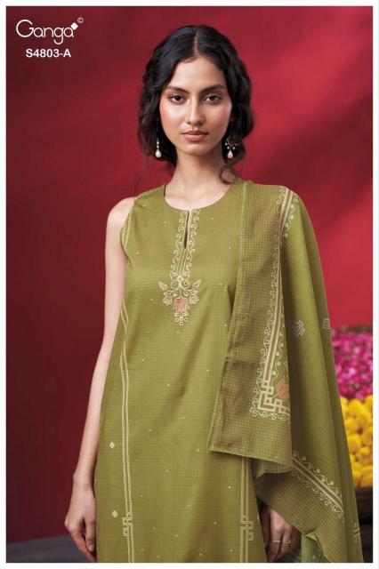 Ganga Nireya 4803 catalog wholesale salwar kameez online
