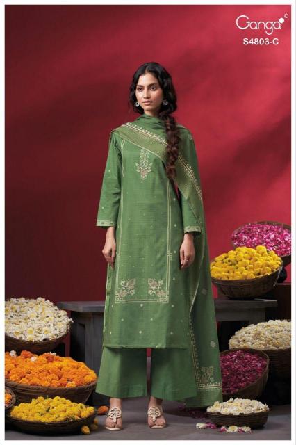 Ganga Nireya 4803 catalog wholesale salwar kameez online