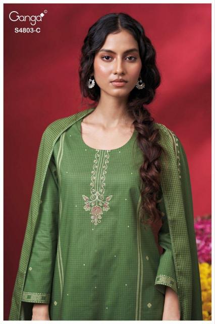 Ganga Nireya 4803 catalog wholesale salwar kameez online