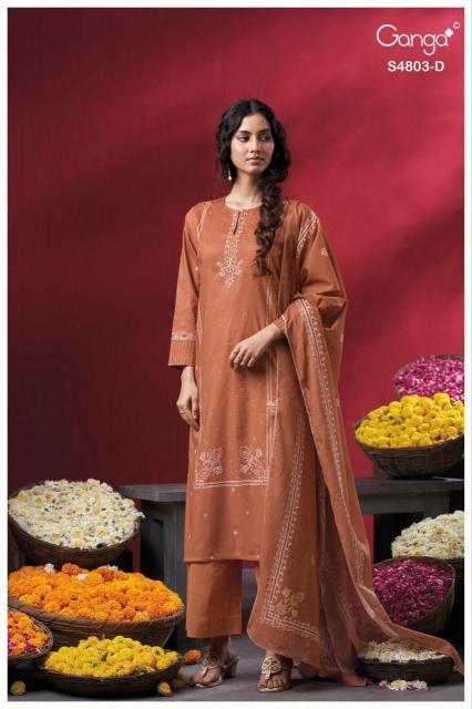 Ganga Nireya 4803 catalog wholesale salwar kameez online