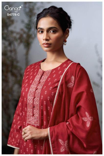 GANGA NIYANA 4778 Affordable salwar kameez wholesale suppliers