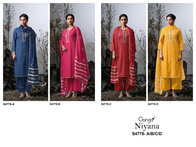 GANGA NIYANA 4778 Affordable salwar kameez wholesale suppliers