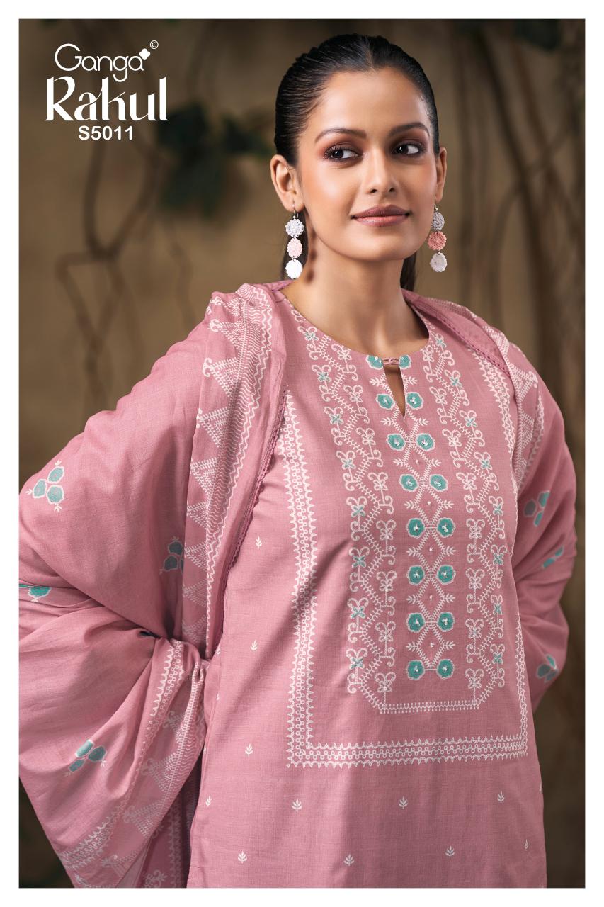 Ganga Rakul 5011 catalog wholesale dealers of salwar kameez in mumbai