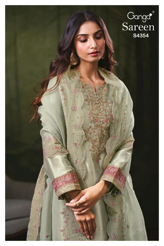 Ganga Sareen 4354 catalog wholesale salwar kameez in jaipur