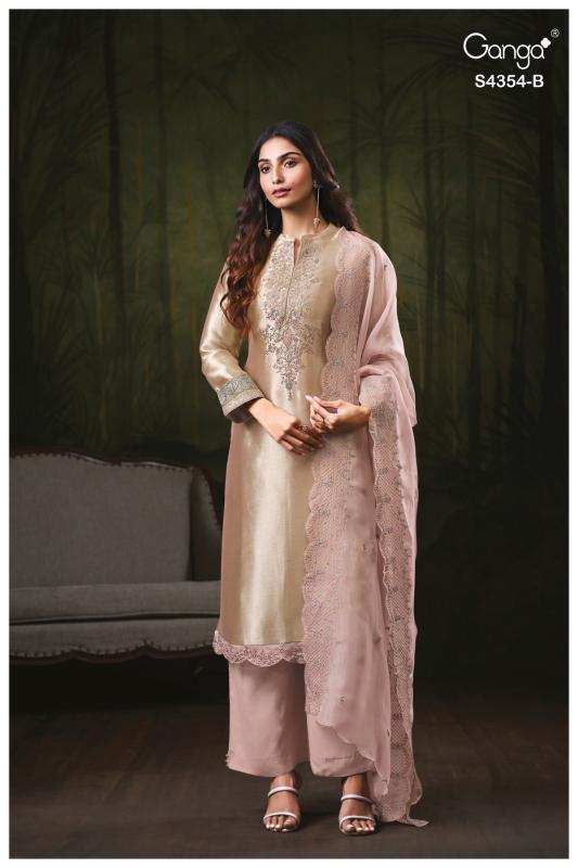 Ganga Sareen 4354 catalog wholesale salwar kameez in jaipur