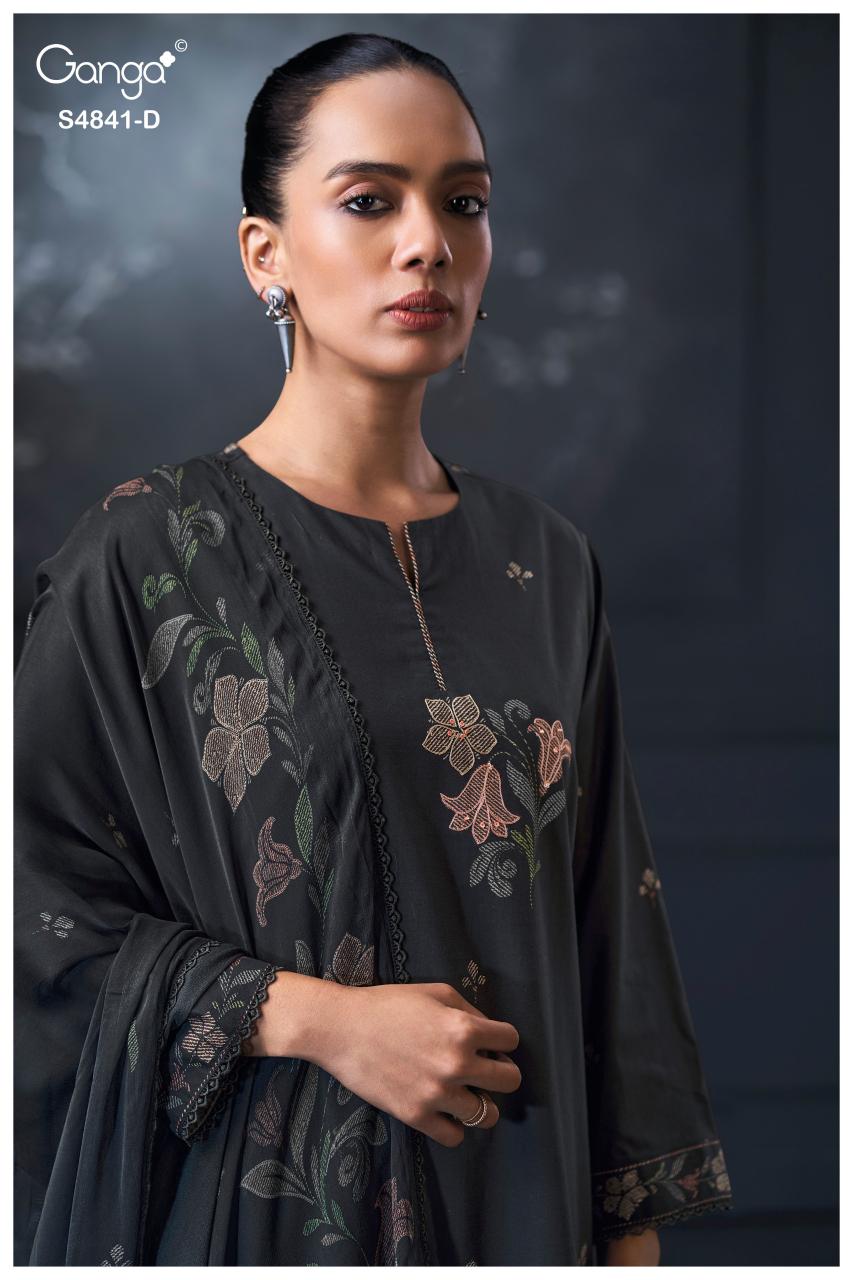 Ganga Taniri 4841 catalog wholesale salwar kameez market in kolkata