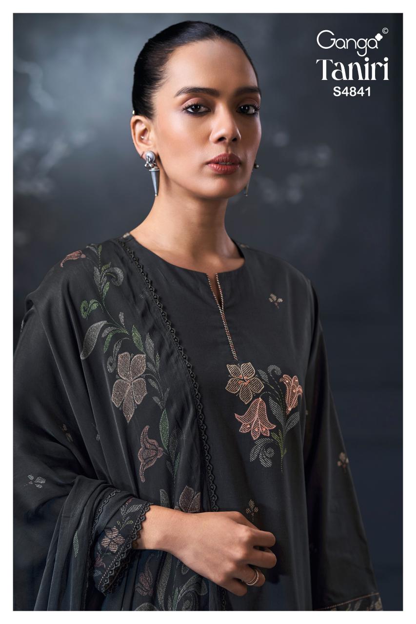 Ganga Taniri 4841 catalog wholesale salwar kameez market in kolkata